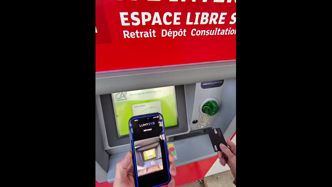 Démo Lumyeye Pro : Distributeur DAB billets