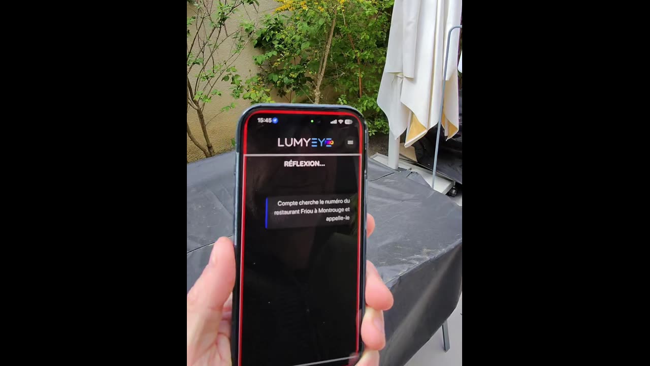 Démo Lumyeye Pro : Recherche web vocale