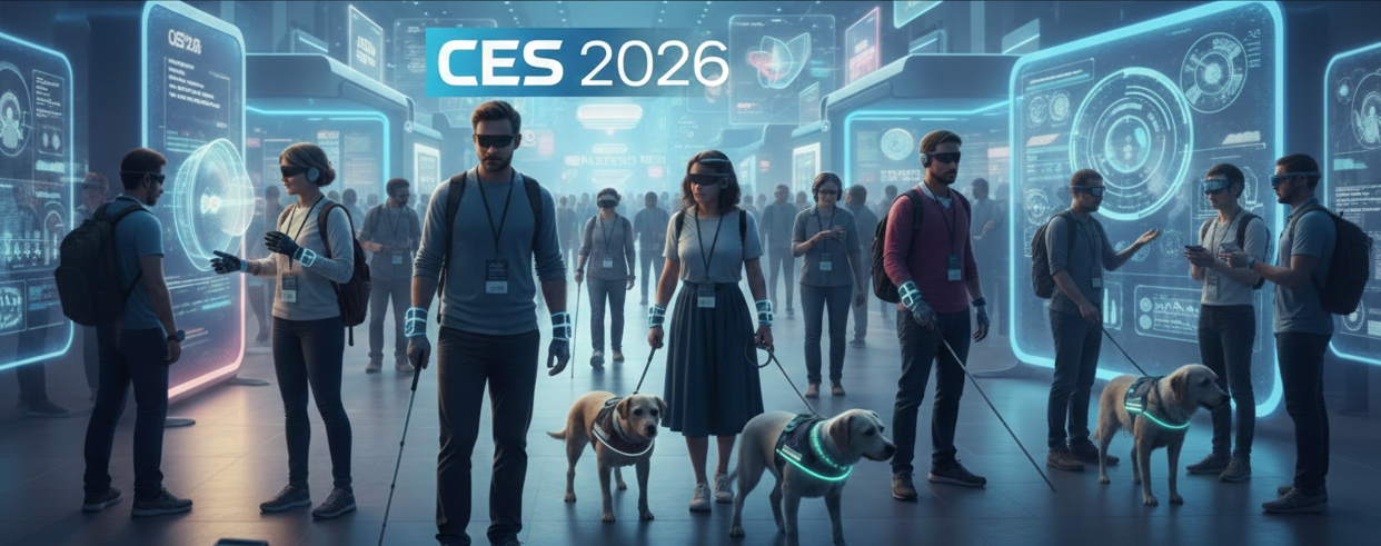 CES Las Vegas Technology IA Aveugle